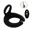 Anillo vibrador para pene y testiculos a control remoto Rocky