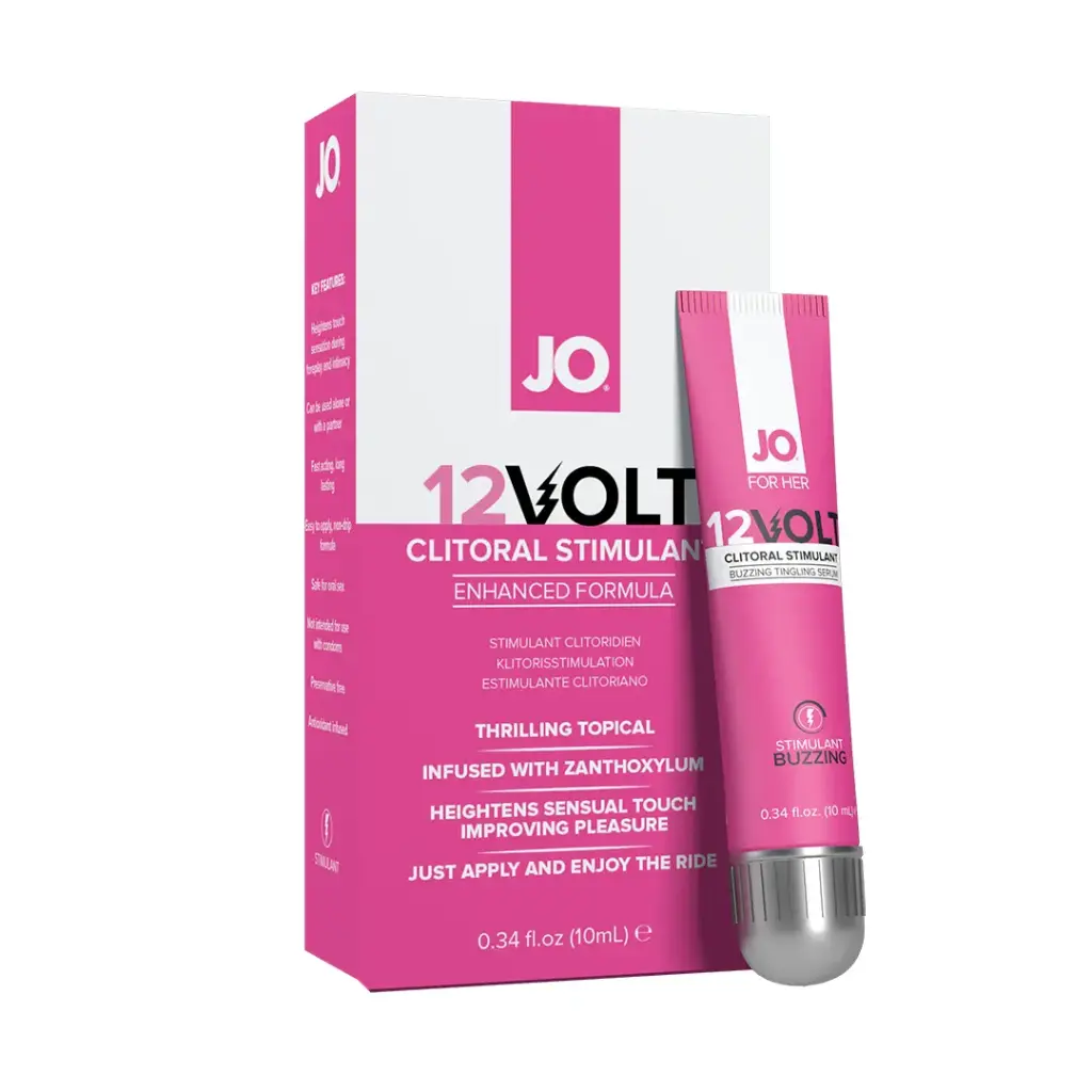 [796494412176] System JO 12 Volt Multiorgasmico ultra concentrado vibrador - 10 ML