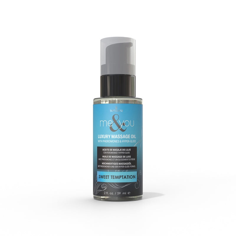 Aceite para Masajes con Feromonas Sensuva Me & You Massage 59 ML - Sweet Temptation