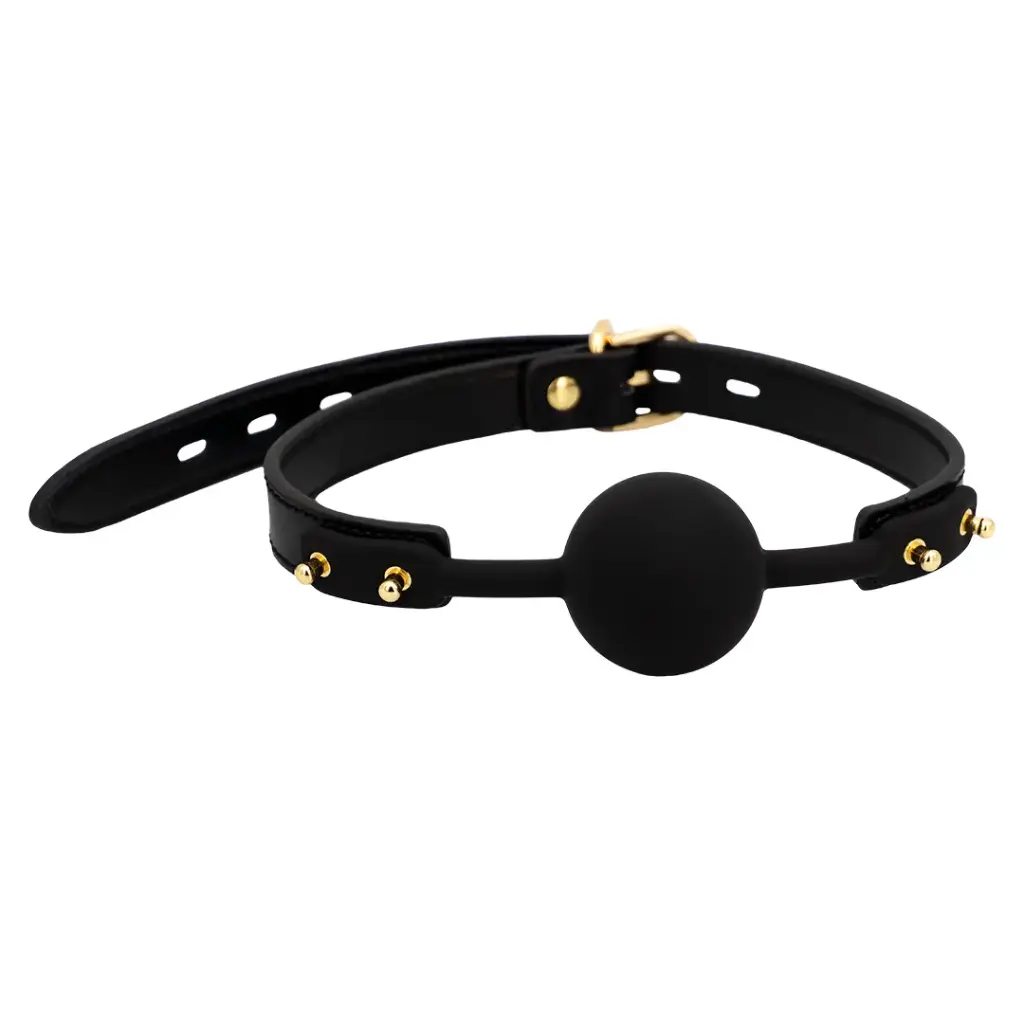 Mordaza bola de silicona medica bondage BDSM - SADO001