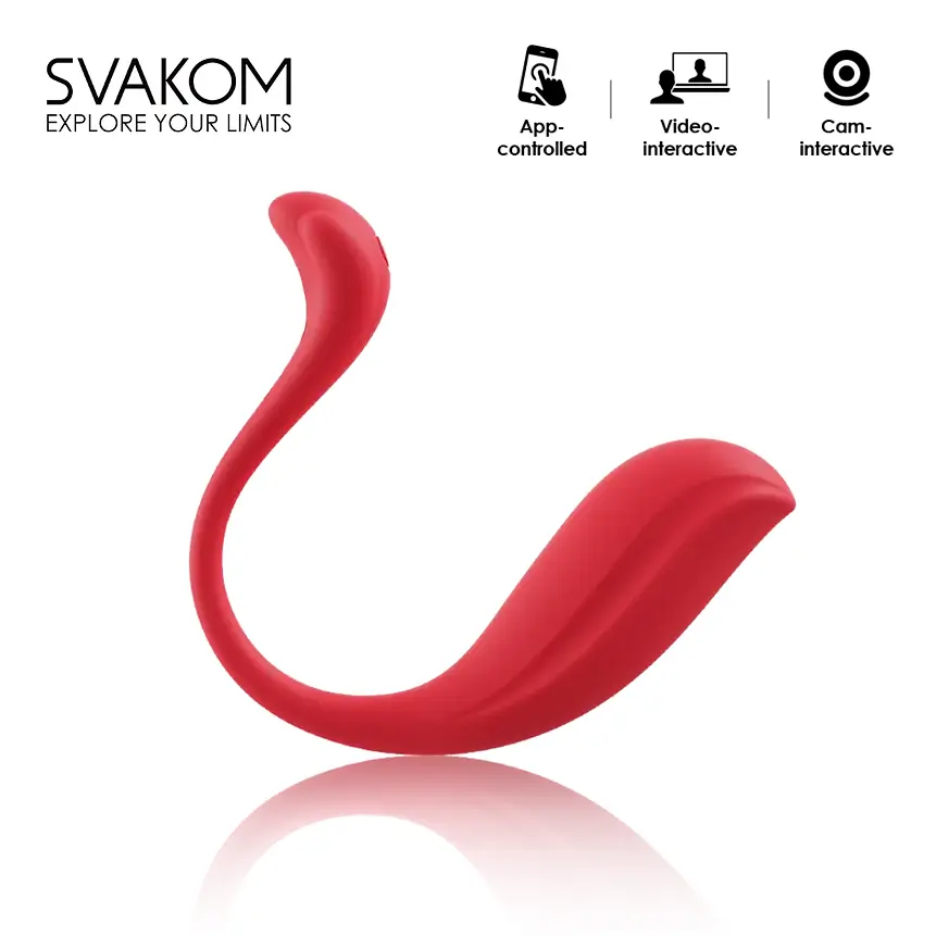 Bala Vibradora Controlada por App Svakom Phoenix Neo 2 - Roja