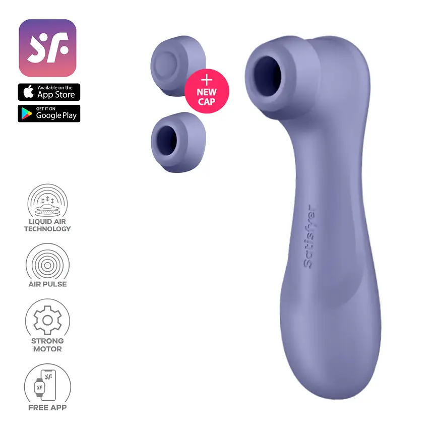 [4061504058177] Satisfyer pro 2 Generación 3 Control por App + Liquid Air tech - Lila