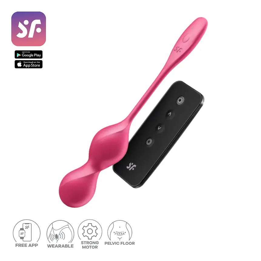 Satisfyer Love Birds control por App control Remoto Bola Kegel