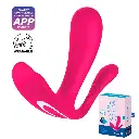 Satisfyer Top Secret+ panty vibradora - Fucsia