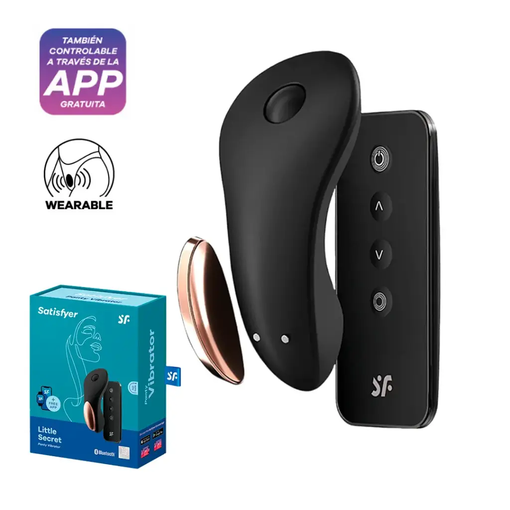  Satisfyer Littel Secret panty vibradora control app