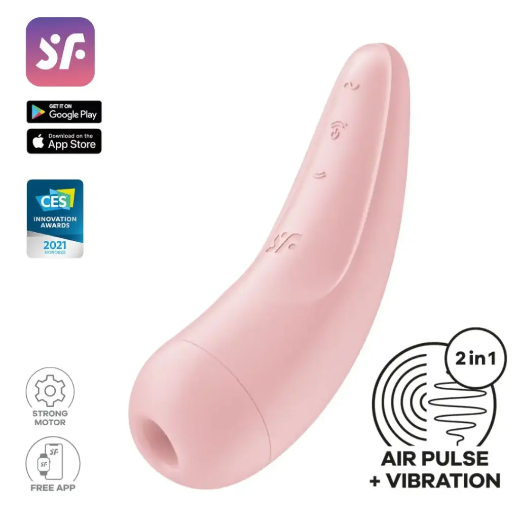 Satisfyer Curvy 2+ Estimulación Por Ondas de presión y vibración