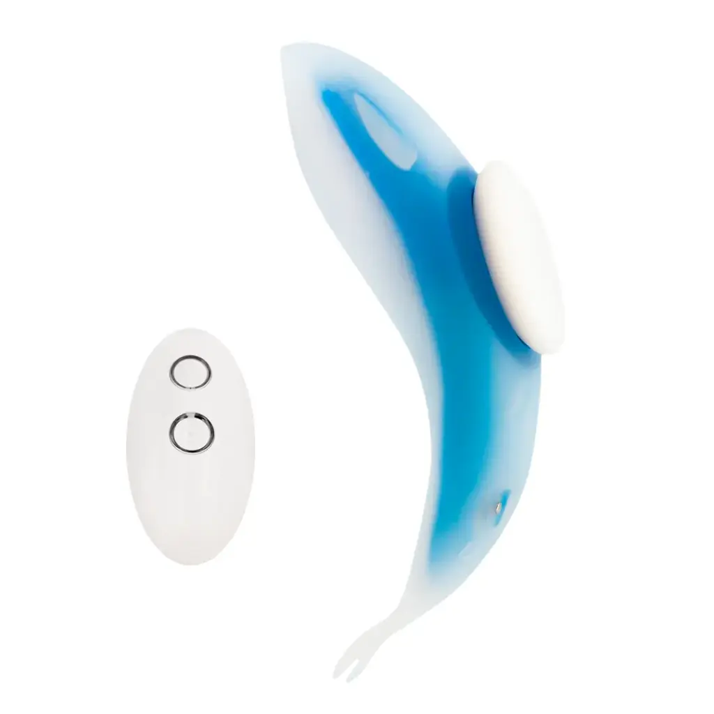 [MOONPANTYW] Panty Vibradora a control remoto doble motor Willy