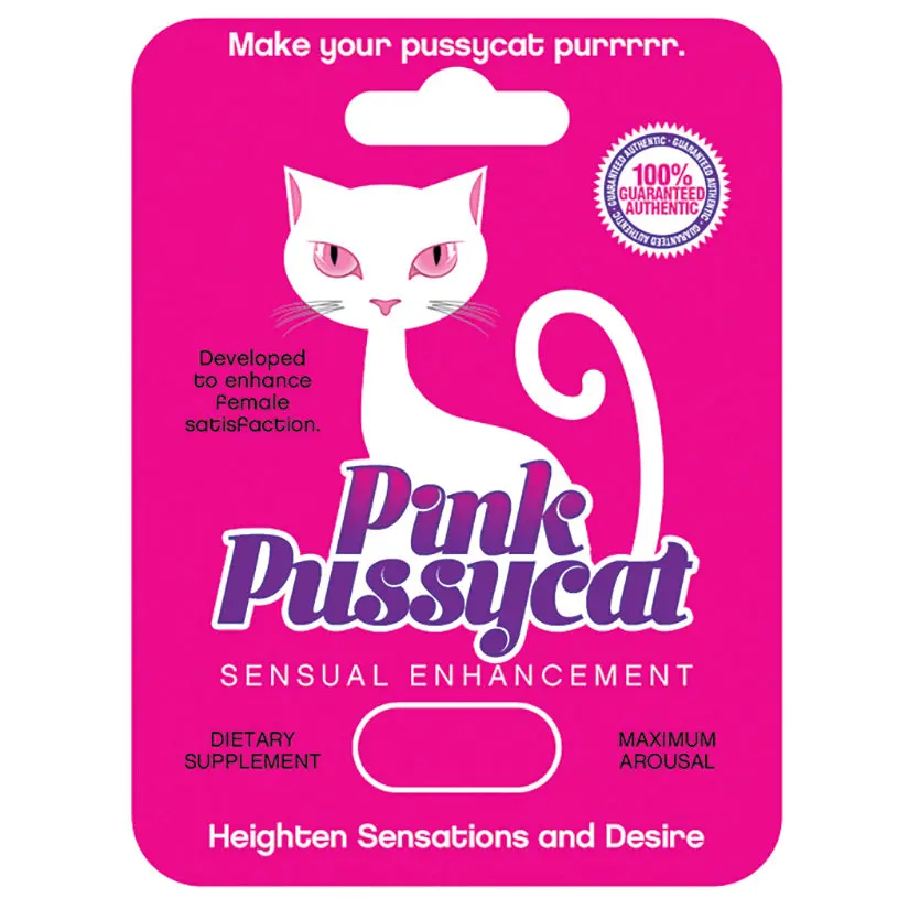 Suplemento Sexual Femenino Pink Pussy Cat