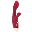 Vibrador Rabbit Recargable Con Calefaccion Kelly - Vino