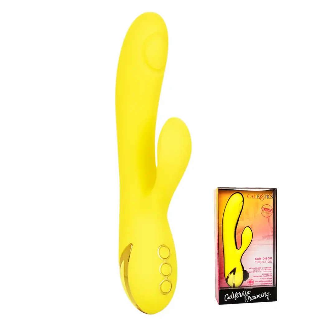 Vibrador Rabbit Triple Motor Calexotics San Diego 