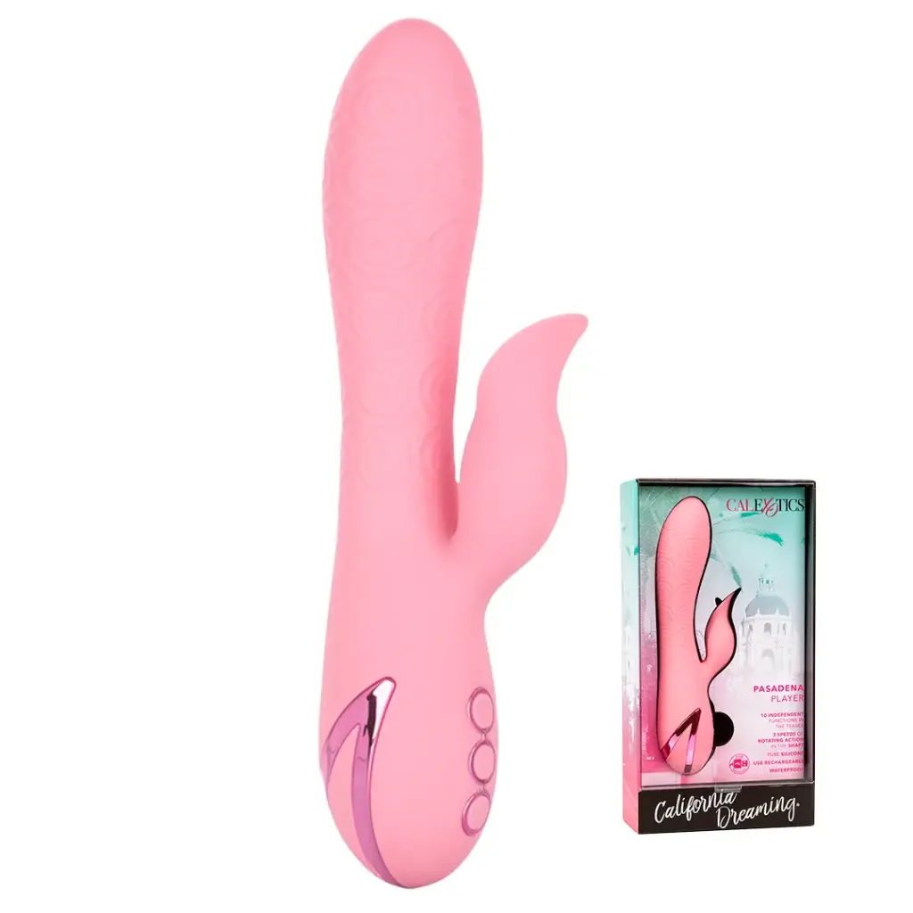 [716770094049] Vibrador Rabbit Rotativo Calexotics Pasadena Player 