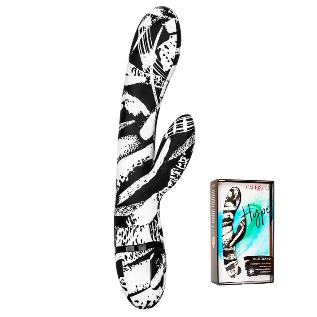 [716770091659] Vibrador Rabbit Doble Motor Calexotics Hype Dual Wand 