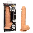 Dildo Eyaculador Recargable Calexotics Squirting Fuck Stick™ - Vainilla
