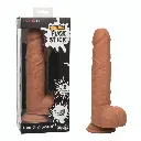 Dildo Eyaculador Recargable Calexotics Squirting Fuck Stick™ - Moka