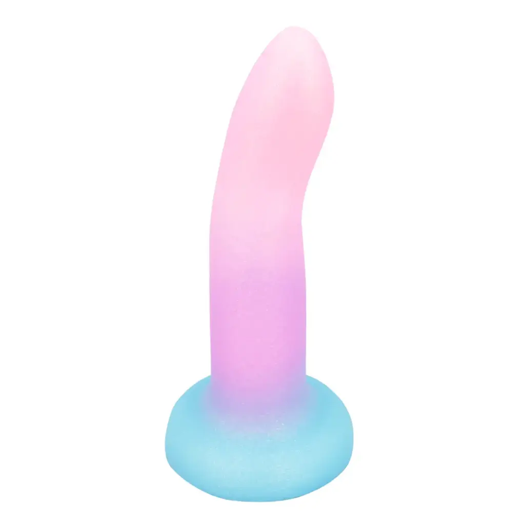 [DO051SAR] Dildo Soporte de Succión Frosting de 14 cm - Azul