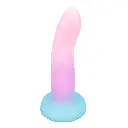 Dildo Soporte de Succión Frosting de 14 cm - Azul