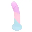 Dildo Soporte de Succión Pride Creamy de 18 cm