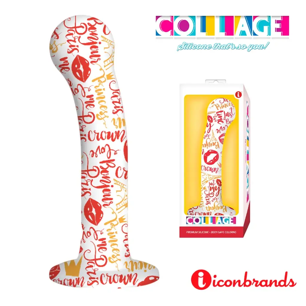 [0406105046231] Dildo Soporte de Succión Collage Remember Paris 