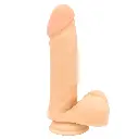 Dildo Consolador Fashion Dude Gustavo Realista de 20 Cm - Vainilla