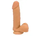 Dildo Consolador Fashion Dude Gustavo Realista de 20 Cm - Moka