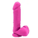 Dildo Neo Octavio Doble Densidad Ultra Realista de 20 Cm - Fucsia