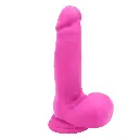 Dildo Neo Javier Doble Densidad Ultra Realista de 18 Cm - Fucsia