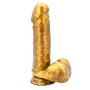 Dildo Consolador Realista 20 Cm Ben Dover - Dorado