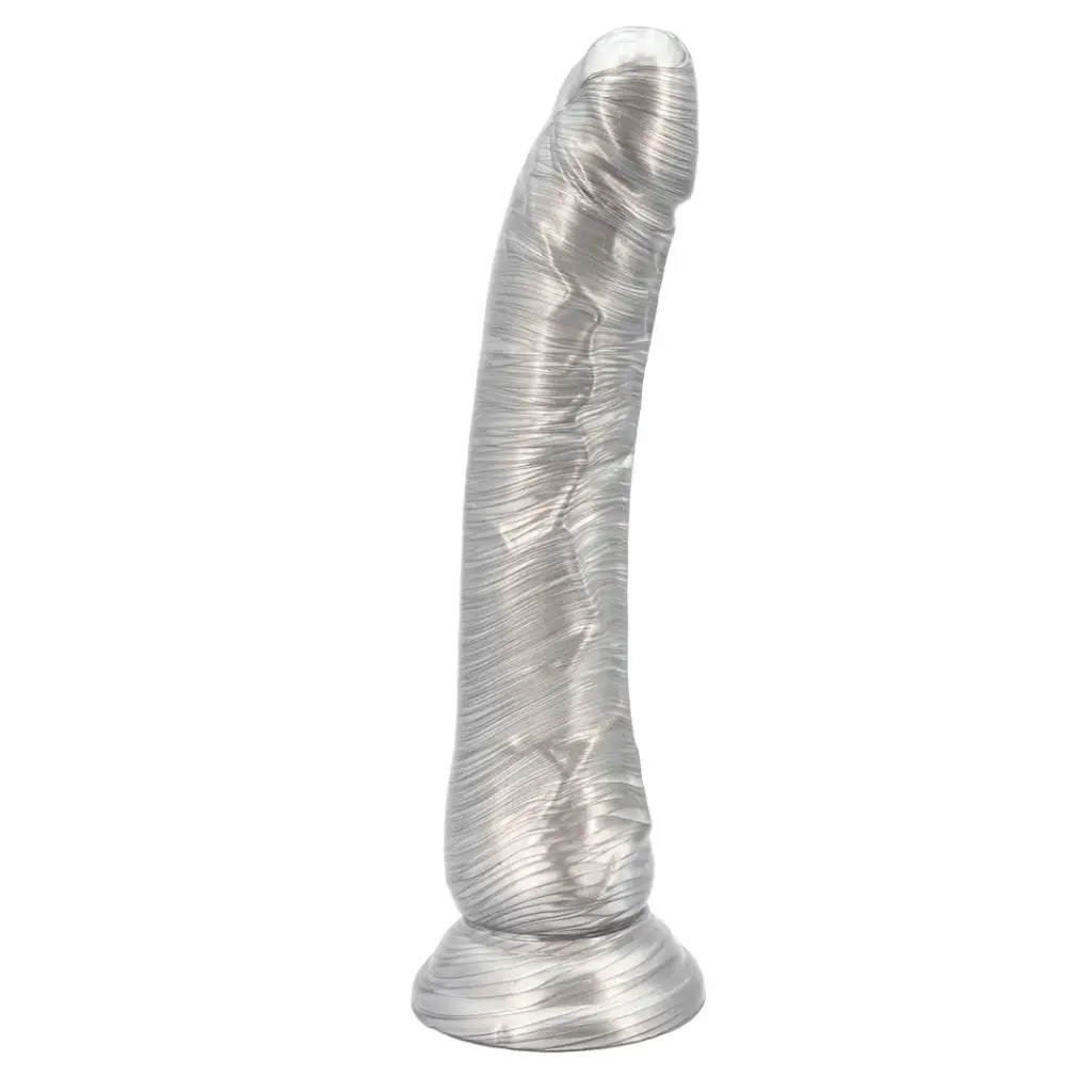 [MLV717752761P] Dildo Consolador Reallista 21 Cm Mike Hawk - Plata