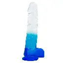 Consolador Dildo Soporte Succion Jelly Tracy 23 Cm - Azul