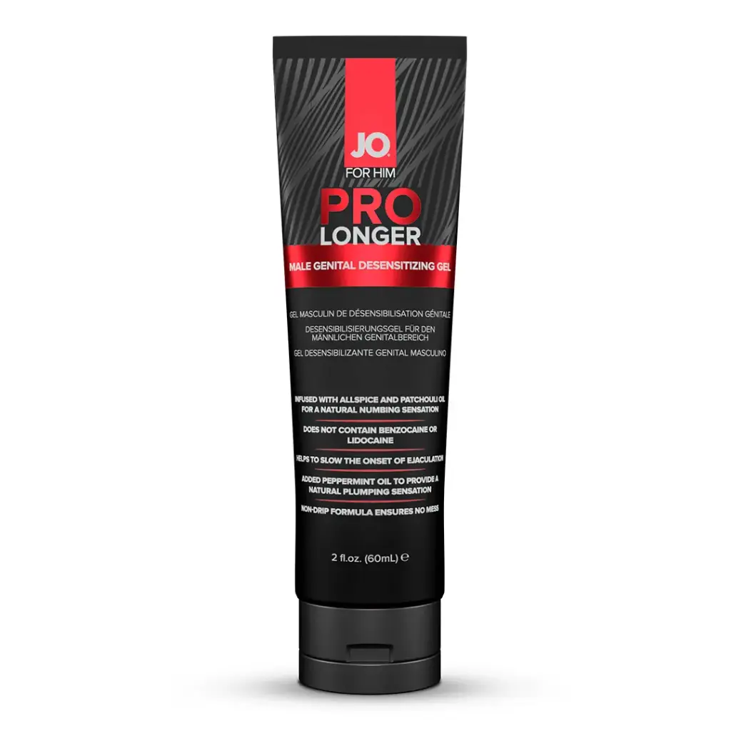 Gel Retardante Jo Prolonger Libre De Benzocaina - 60 ML