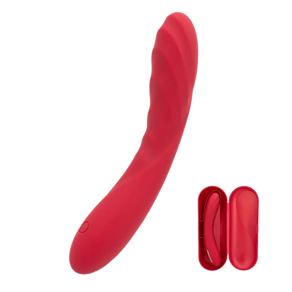 [1ZAT139100123] Vibrador Consolador Ultra Suave Flexible Hilary 