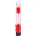 Vibrador Consolador Jelly Multivelocidad Santi 22 Cm - Rojo