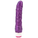 Vibrador Consolador 21 Cm Multivelocidad Wild - Violeta
