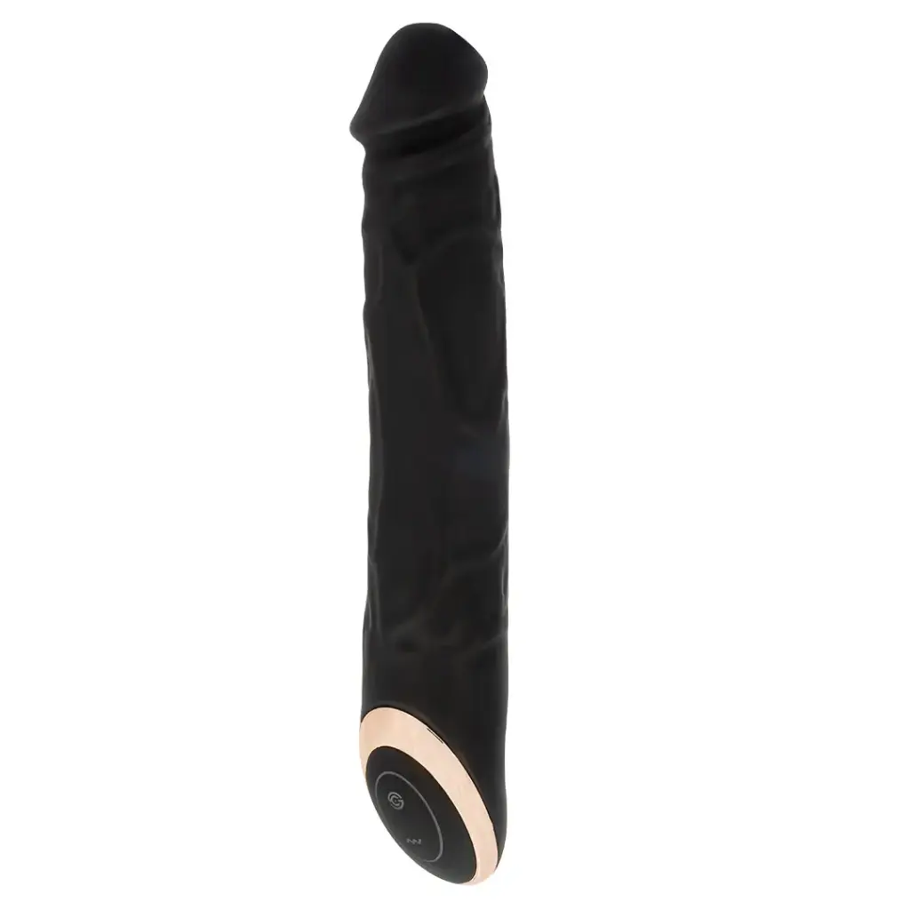 Vibrador Consolador Dildo Realista Recargable Terry - Negro
