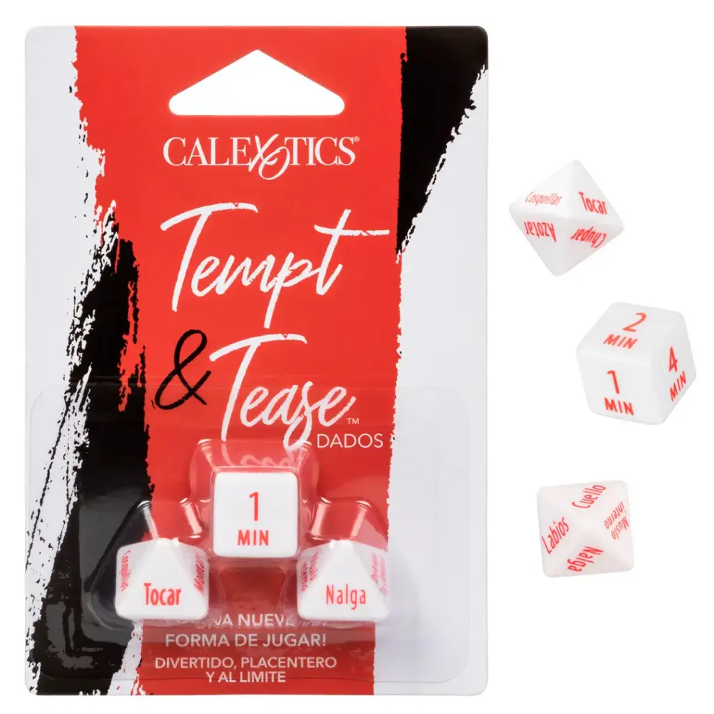 Dados Eroticos Calexotics Tempt & Tease™ 