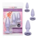 Kit de Plug con joya First Time® Crystal Booty -Lila 