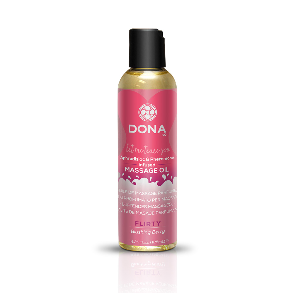 Aceite Aromatico afrodisiaco con feromonas Dona 110 ML- Blushing Berry 