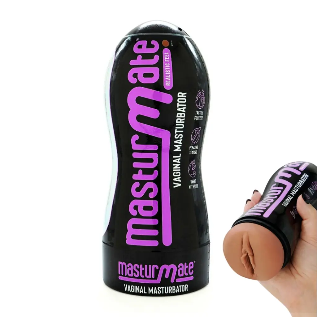 Masturbador Masculino Masturmate Vagina sin Vibracion - Moka