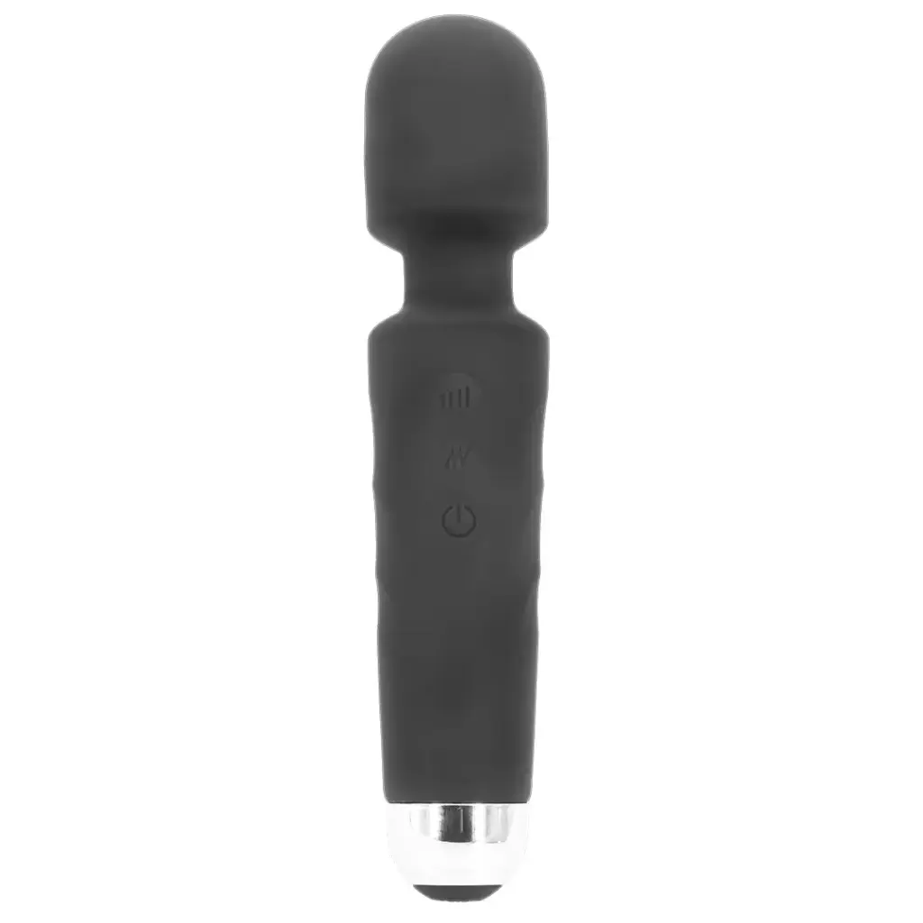 Wand Vibrador Yoly Estimulador de Clitoris Recargable via Usb - Negro