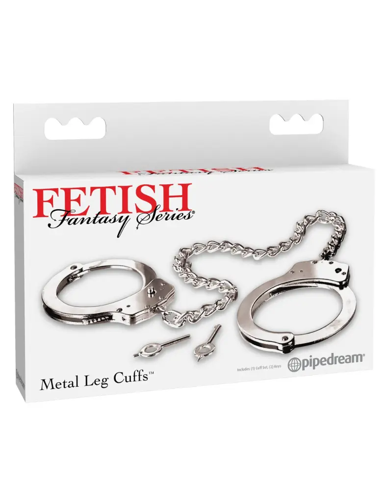 Fetish Fantasy Ankle Cuffs esposas metalizadas para tobillos