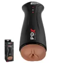 PDX Elite Fuck Gasm Masturbador Masculino Vibrador con Succión Recargable via USB - Sara Moka
