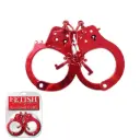 Fetish Fantasy Anodized Cuffs Esposas Metalicas - Rojo