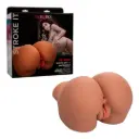 Masturbador Masculino sin vibración Calexotics Stroke It BBL Booty - Moka