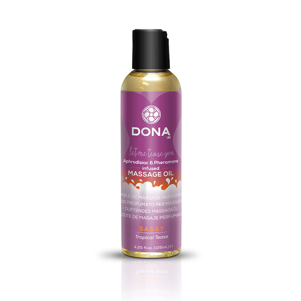 Aceite Aromatico afrodisiaco con feromonas Dona 110 ML- Tropical Tease