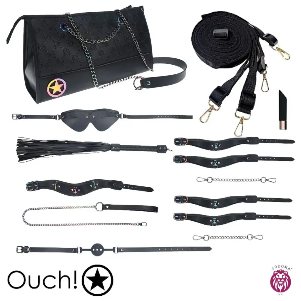 [8714273055934] Ouch! Kit de Fetichismo bondage - Venice