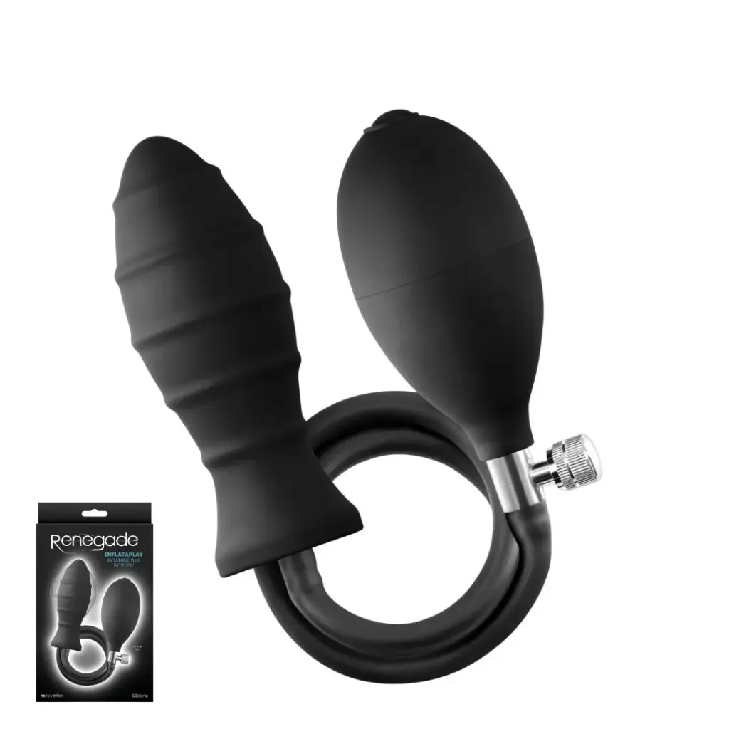 Novelties Renegade plug anal inflable de hasta 10.5 Cm