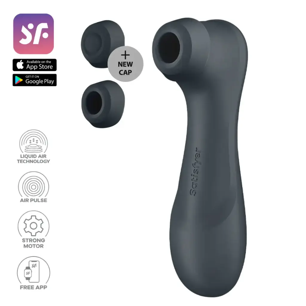 [4061504058160] Satisfyer pro 2 Generación 3 Control por App + Liquid Air tech - Negro