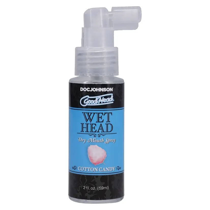 Doc Johnson Wet Head Spray Humectante Potenciador del sexo oral de 59 ML - Algodón de Azúcar