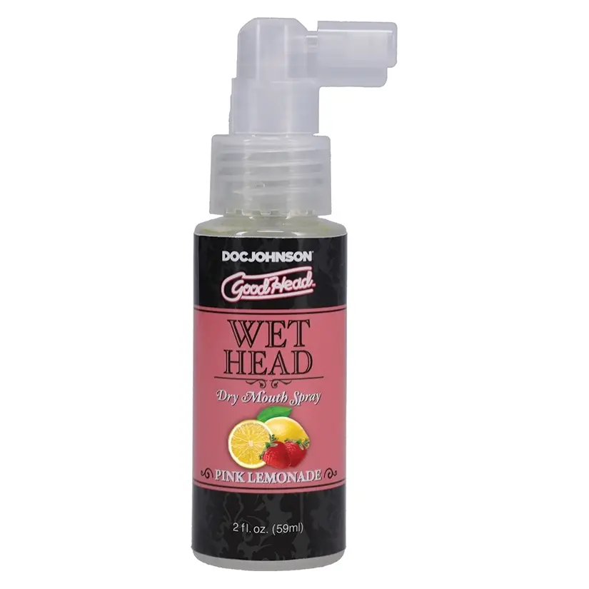 Doc Johnson Wet Head Spray Humectante Potenciador del sexo oral de 59 ML - Limonada Rosada