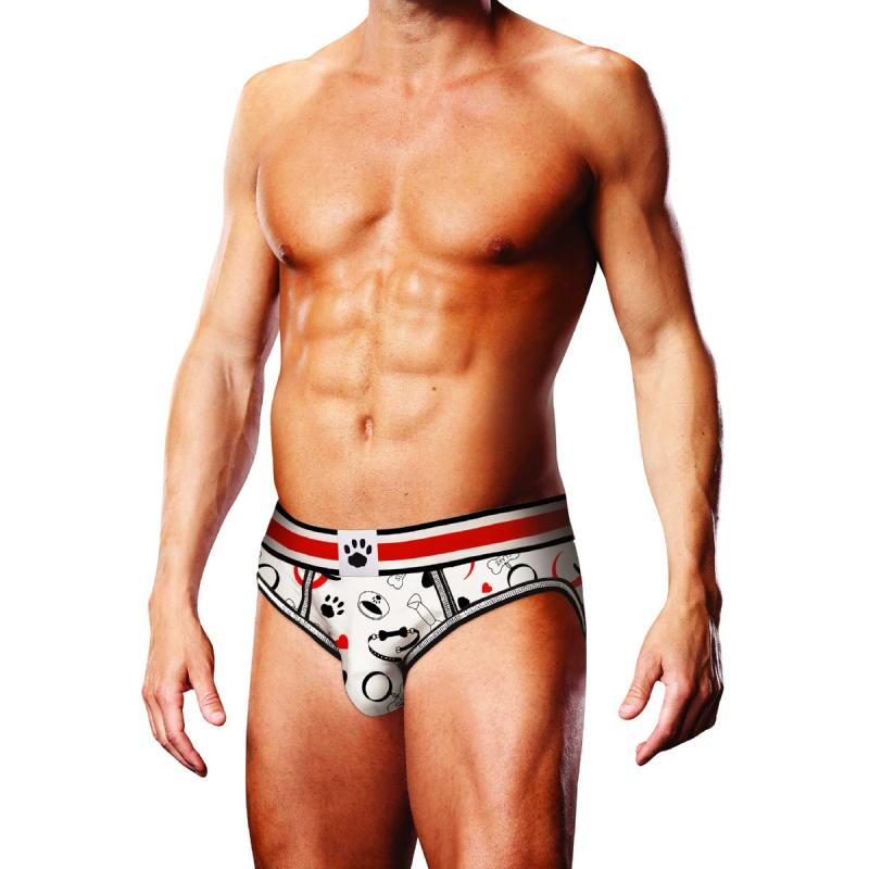 Interior Masculino Prowler Pup Print parte trasera abierta - S